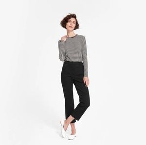 Everlane Black Straight Crop Pants